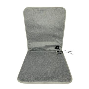 DT-90x43-2S USB Verwarmd Rugleuning Zitkussen met 3 Temperatuurniveaus - Grijs