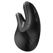 Dareu Magic Hand Verticale Draadloze Muis - Zwart