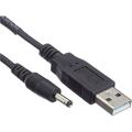 DeLock USB-kabel met voedingsstekker 3,5 mm - 1,5 m