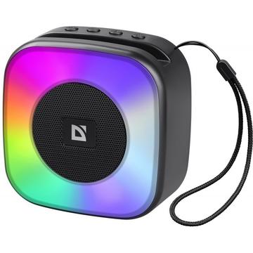 Defender Enjoy 30 Draagbare Bluetooth 5.3 Luidspreker met LED-achtergrondverlichting - Zwart
