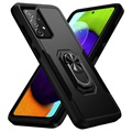 Defender Series Samsung Galaxy A72 5G Hybride Hoesje - Zwart
