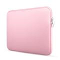 Luxe neopreen laptophoes - 14"-15" - Roze