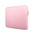 Luxe neopreen laptophoes - 12" - Roze