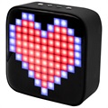 Mobiele Bluetooth Luidspreker Met Led Verlichting - Zwart