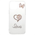 Diamant Decor iPhone 13 Pro Max TPU Case - Hart