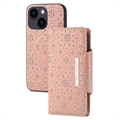 Dolisma Glitter iPhone 14 Portemonnee Hoesje