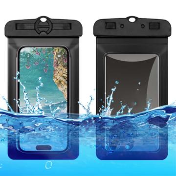 Universele waterdichte hoes met dubbele sluiting - 6.5", IPX8