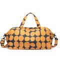 Bolsa de viaje impermeable con separación de ropa seca y húmeda - Naranja / Negro
