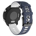 Tweekleurig Garmin Vivoactive 4 Siliconen Sportband - Blauw / Wit