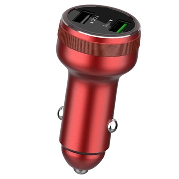 Dubbele USB Warp Autolader GX739 - 65W