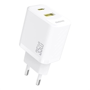 Dudao A27 MaxC 35W GaN Wandoplader - Wit