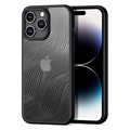 iPhone 15 Pro Dux Ducis Aimo Hybride Hoesje - Zwart