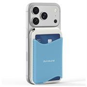 Dux Ducis Arch magnetische MagSafe-kaarthouder met RFID - Wit / Blauw