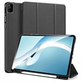 Dux Ducis Domo Huawei MatePad Pro 12.6 (2021) Tri-Fold Hoesje (Geopende verpakking - Uitstekend) - Zwart