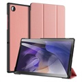Dux Ducis Domo Samsung Galaxy Tab A8 10.5 (2021) Tri-Fold Hoesje - Roze