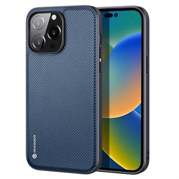 Dux Ducis Fino iPhone 14 Pro Max Hybrid Case - Blauw