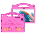 Dux Ducis Panda Samsung Galaxy Tab A8 10.5 (2021) Hoesje Voor Kinderen - Hot Pink