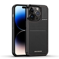 iPhone 15 Pro Dux Ducis Rafi Hybride Hoesje met RFID - Zwart