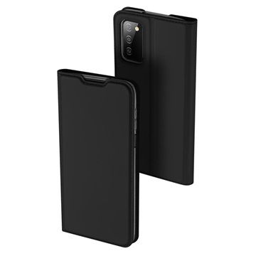 Dux Ducis Skin Pro Samsung Galaxy A03s Flip Cover - Zwart