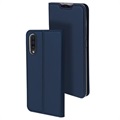 Dux Ducis Skin Pro Samsung Galaxy A50 Flip Cover - Donkerblauw