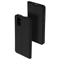 Dux Ducis Skin Pro Samsung Galaxy A51 Flip Cover met Kaarthouder - Zwart