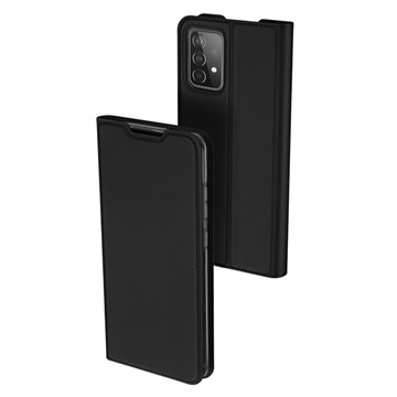 Dux Ducis Skin Pro Samsung Galaxy A73 5G Flip Cover - Zwart