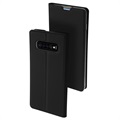 Dux Ducis Skin Pro Samsung Galaxy S10+ Flip Cover (Geopende verpakking - Bulkverpakking) - Zwart