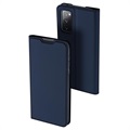 Dux Ducis Skin Pro Samsung Galaxy S20 FE Flip Cover - Blauw