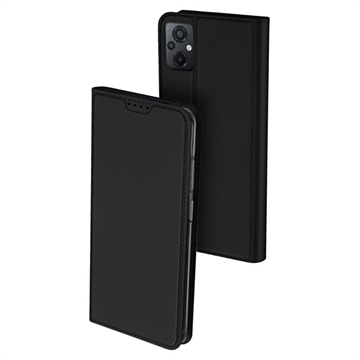 Dux Ducis Skin Pro Xiaomi Poco M5 Flip Hoesje - Zwart