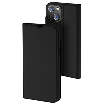 Dux Ducis Skin Pro iPhone 13 Flip Cover - Zwart