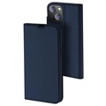 Dux Ducis Skin Pro iPhone 13 Flip Cover - Blauw