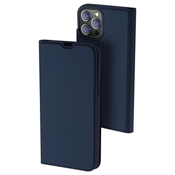 Dux Ducis Skin Pro iPhone 13 Pro Flip Cover - Blauw