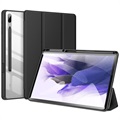 Dux Ducis Toby Samsung Galaxy Tab S7+/S7 FE Tri-Fold Smart Folio Case - Zwart