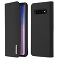 Dux Ducis Wish Samsung Galaxy S10 Leren Portefeuille Hoesje
