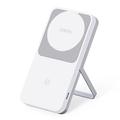 Duzzona W19 15W 3-in-1 magnetisch draadloos oplaadstation - compatibel met MagSafe - wit
