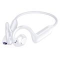 E900 draadloze open-ear-hoofdtelefoon met luchtgeleiding en camera - wit