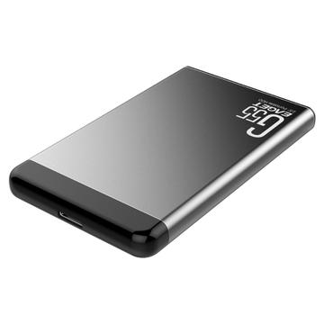 EAGET G55 2,5 inch HDD-behuizing USB3.0 Externe behuizing harde schijf Ondersteuning 1TB voor PC Computer