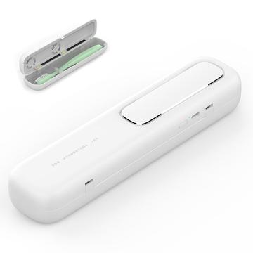 ES-X1 Draagbare Tandenborstel Smart Sanitizer voor Reizen/Thuis - Wit