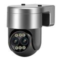 ESCAM G03 WiFi PTZ-camera met dubbele lens en 8x optische zoom