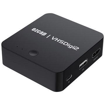 EZCAP 181P één-klik transcriptie VHS tape naar MP4 CVBS AV video-opname converter recorder met HD-video-poort