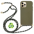 Saii Eco-Line iPhone 12 Pro Max Hoesje met Riem