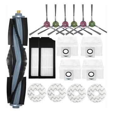 Ecovacs Deebot X1 Omni/Turbo Vervangingsborstel, filter & mopset - 17 stuks.