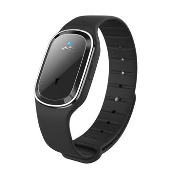 Elektronische Ultrasone Muggenverjagende Armband - Zwart