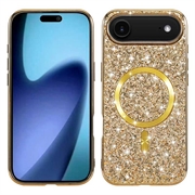 iPhone Air Gegalvaniseerde Glitter Hoesje - MagSafe-compatibel - Goud