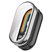 Xiaomi Smart Band 10 Gegalvaniseerd TPU Case - Zilver