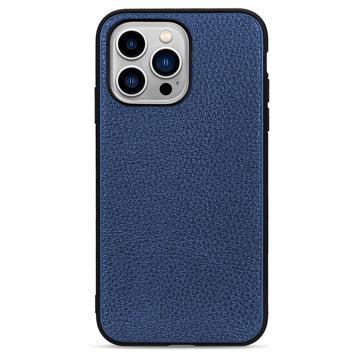 Elegante iPhone 14 Pro Max Leren Hoesje