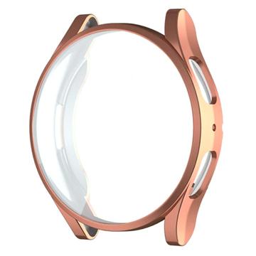 Enkay Samsung Galaxy Watch5 TPU Hoesje met Schermbeschermer - 40mm - Rosé Goud