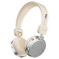 Erazer R1 Retro draadloze hoofdtelefoon met ENC - Beige