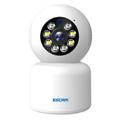 Escam PT300 Pan Tilt Beveiligingscamera - 1080P - Wit