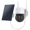 Escam QF170 PTZ beveiligingscamera op zonne-energie met PIR bewegingsdetectie